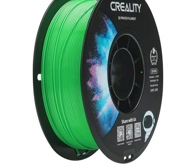 Creality PETG Filament Green 1 kg – 1.75 mm Strong, Durable, Glossy PETG
