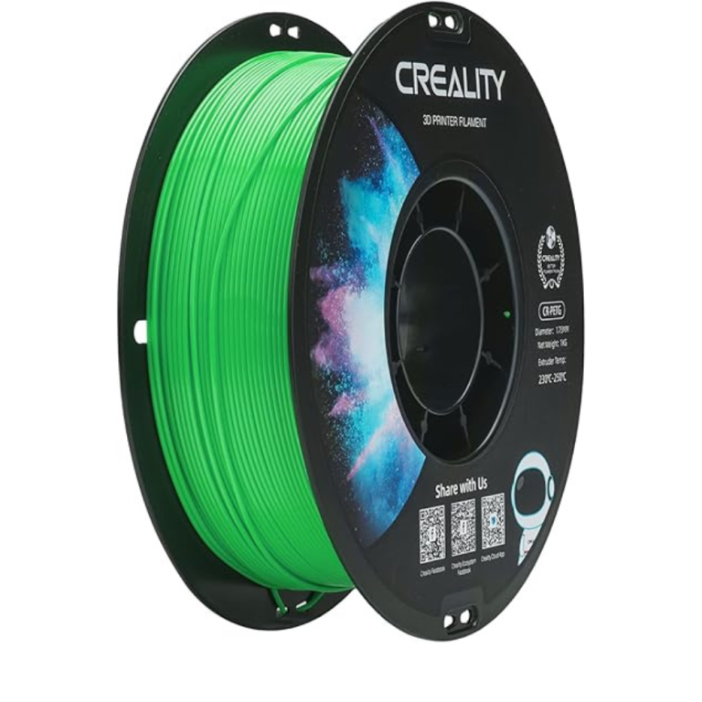 Creality PETG Filament Green 1 kg – 1.75 mm Strong, Durable, Glossy PETG