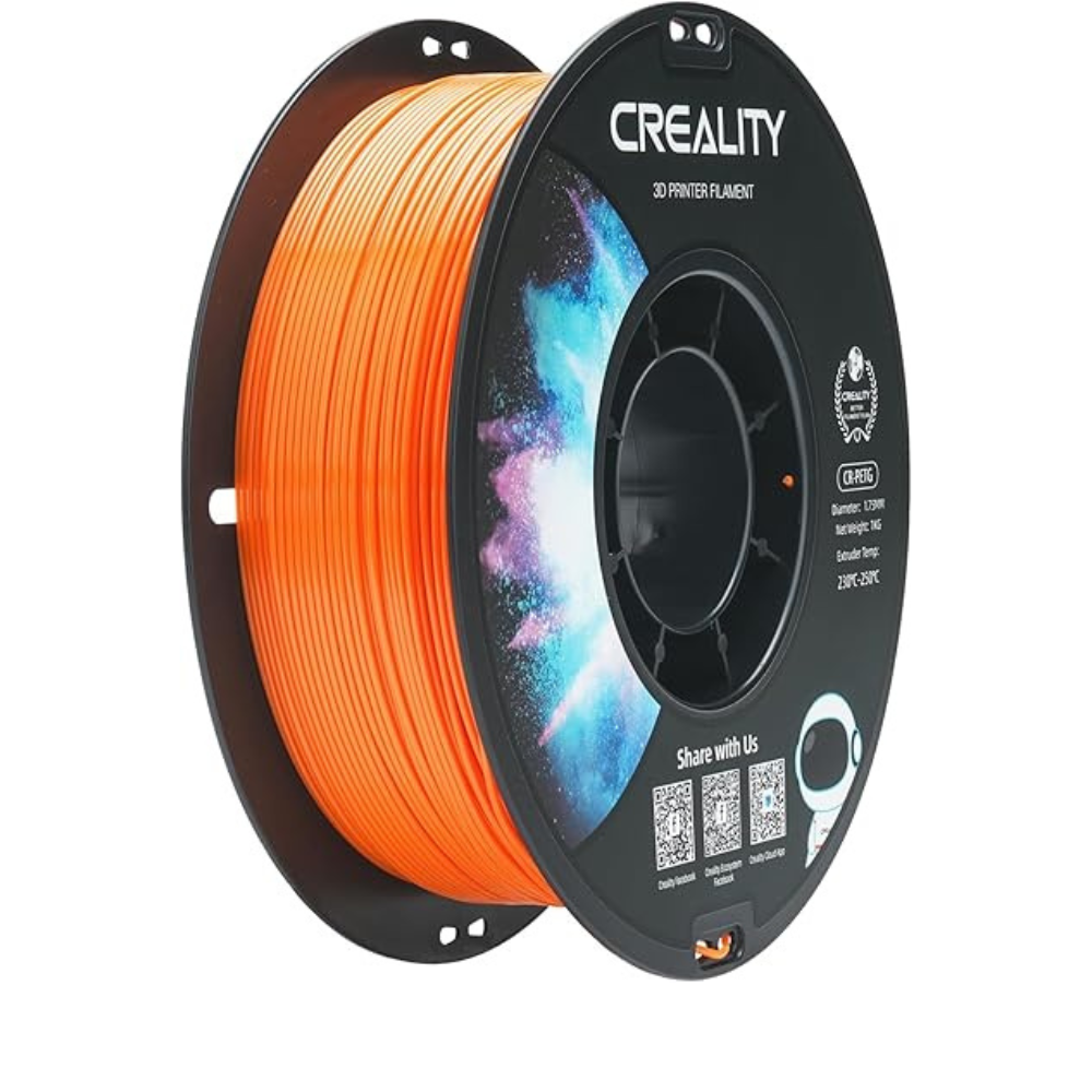 Creality PETG Filament Orange 1 kg – 1.75 mm Strong, Durable, Glossy PETG