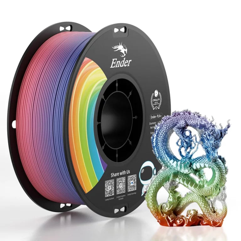 Ender PLA+ Rainbow Filament 1Kg
