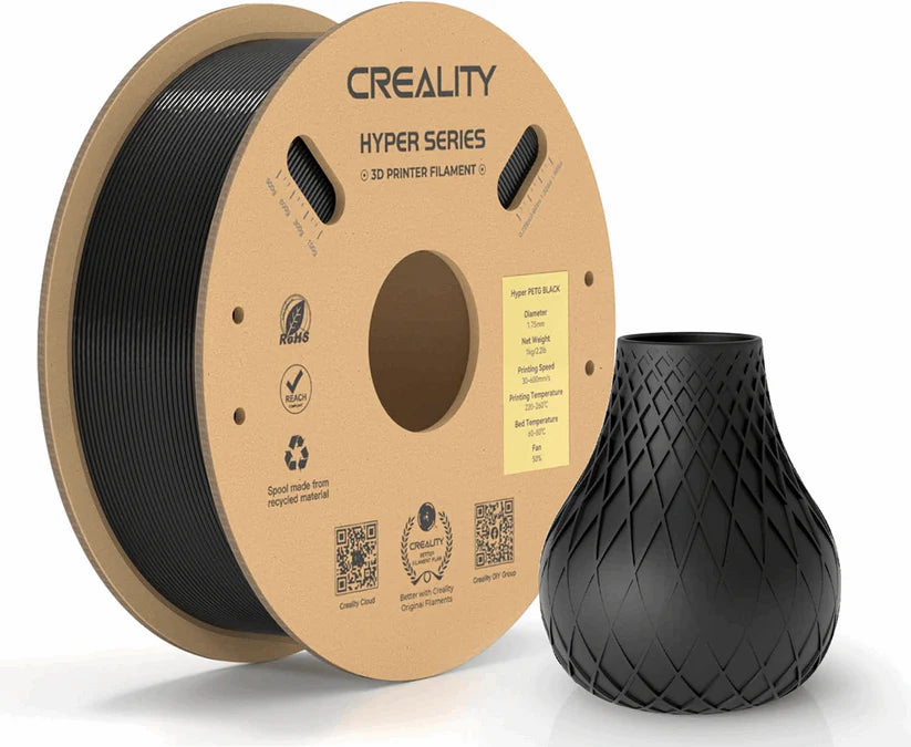 Creality Hyper PETG Filament – Black 1KG
