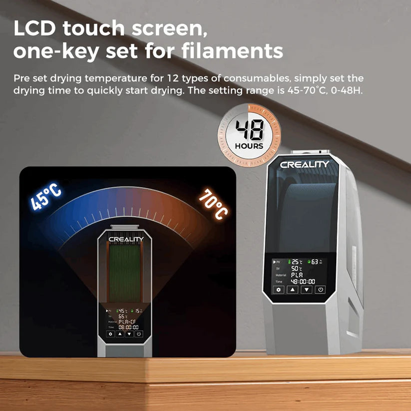 Creality Space Pi Filament Dryer – Smart 3D Printing Filament Dryer