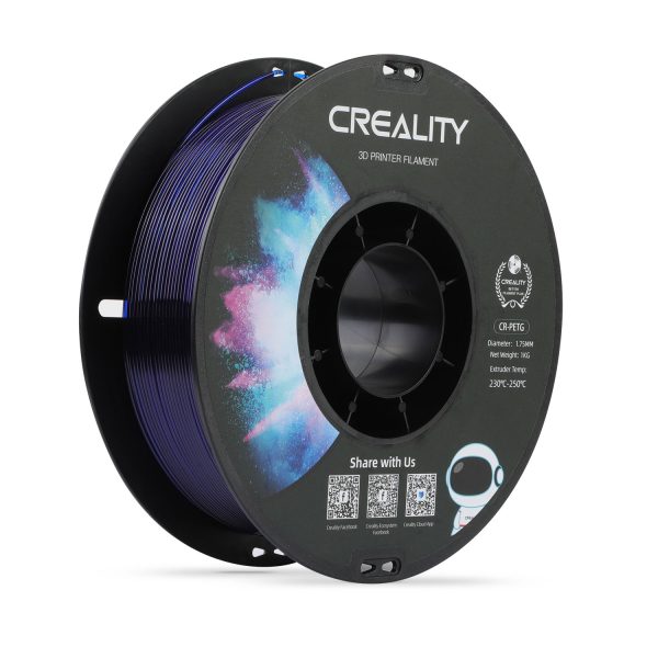 Creality CR-PETG Transparent Blue Filament 1Kg