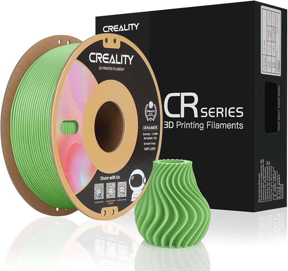 Creality CR-PLA Matte Avocado Green Filament 1Kg