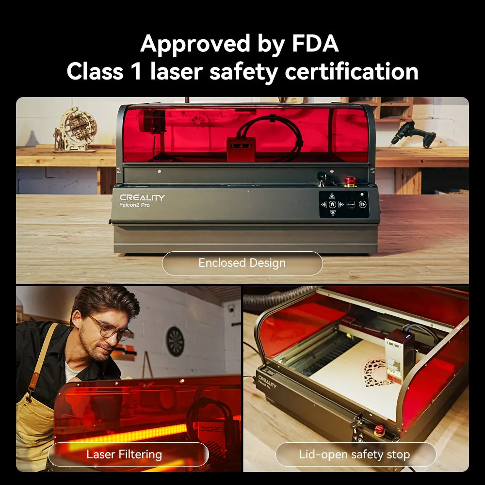 Creality Falcon 60W Enclosed Laser Engraver