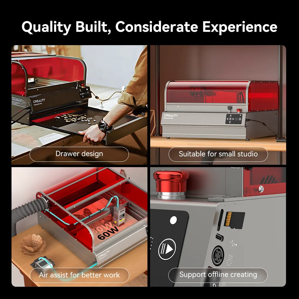 Creality Falcon 60W Enclosed Laser Engraver