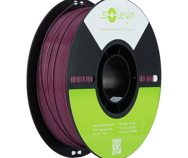 Soleyin Basic PETG Mangosteen Purple 1 kg – 1.75 mm