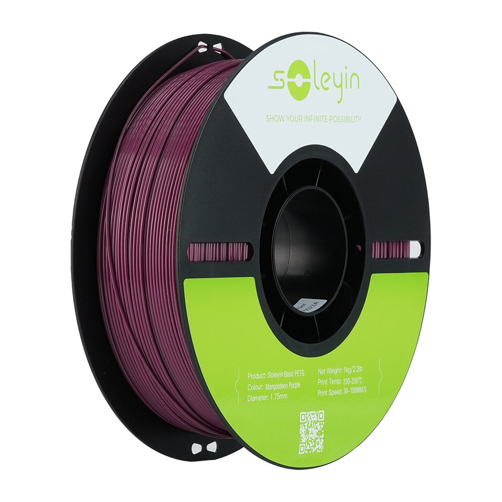 Soleyin Basic PETG Mangosteen Purple 1 kg – 1.75 mm