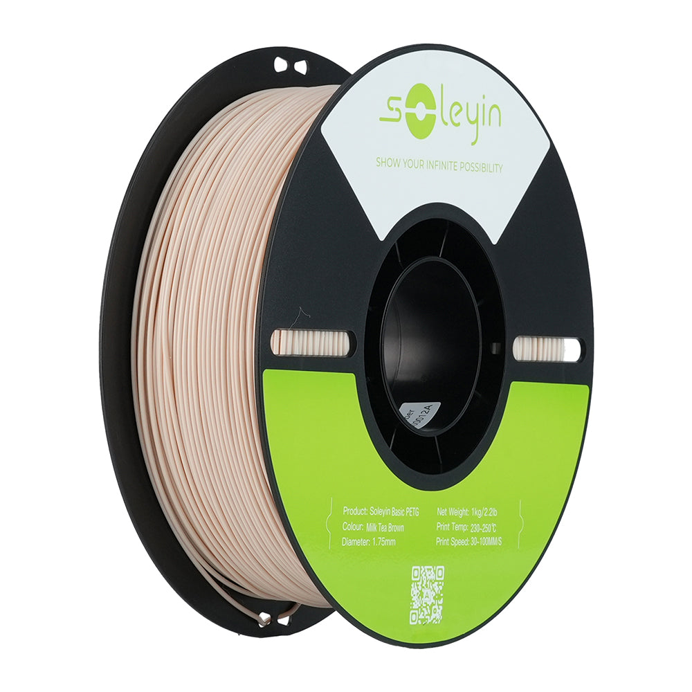 Soleyin Basic PETG Milk Tea Brown 1 kg – 1.75 mm