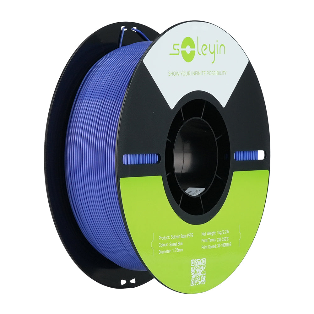 Soleyin Basic PETG Sunset Blue 1 kg – 1.75 mm