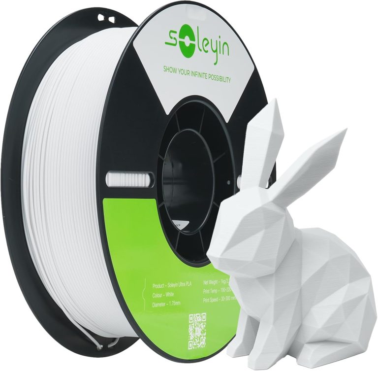 Soleyin Basic PETG Filament — White 1.75mm 1KG