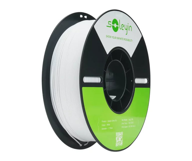 Soleyin Ultra PLA White 1 kg – 1.75 mm High-Speed PLA