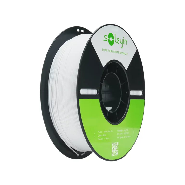 Soleyin Ultra PLA White 1 kg – 1.75 mm High-Speed PLA