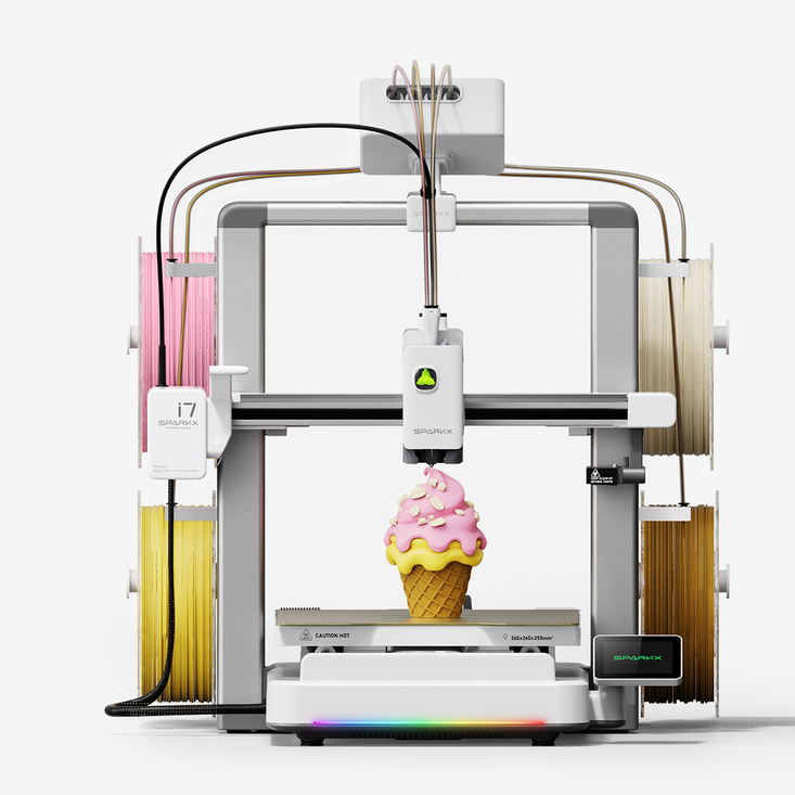 Creality SparkX i7 Nano Combo 3D Printer | 4-Colour, Compact