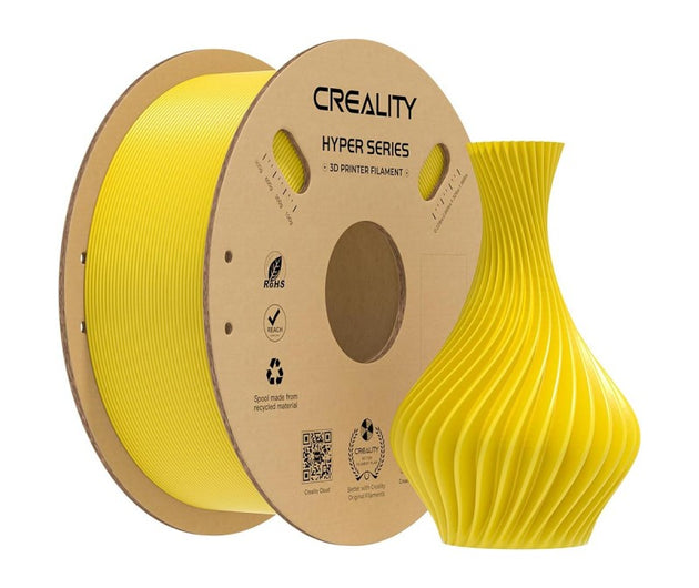 Creality Hyper PLA High Speed Yellow Filament 1kg – 1.75mm