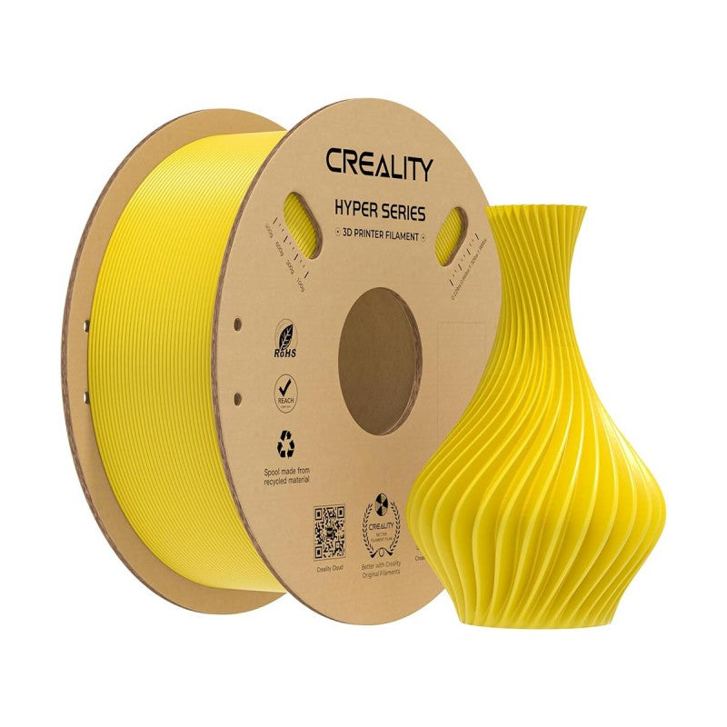 Creality Hyper PLA High Speed Yellow Filament 1kg – 1.75mm