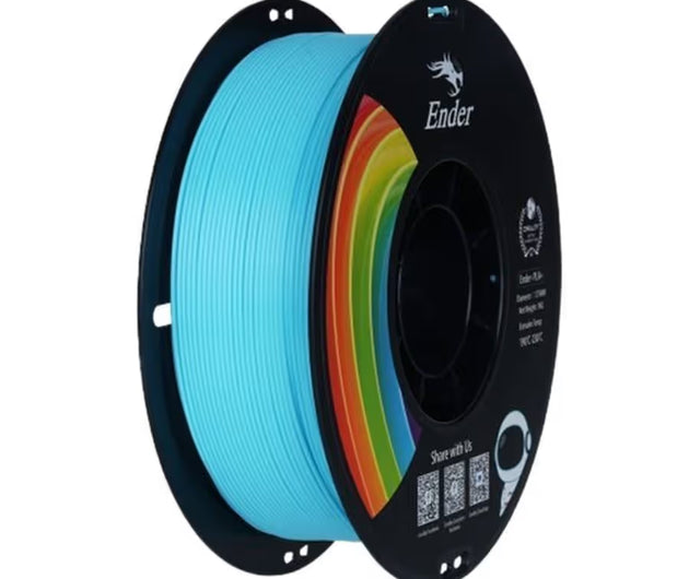 Creality Ender PLA+ Blue Filament 1Kg – 1.75mm Enhanced Strength 3D Printing Filament