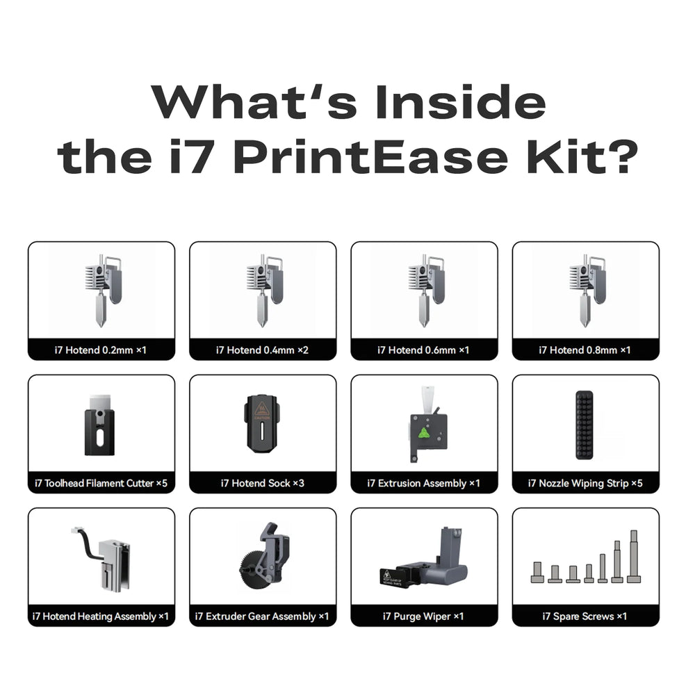 Creality SparkX i7 PrintEase Kit | Hotends & Spares SA