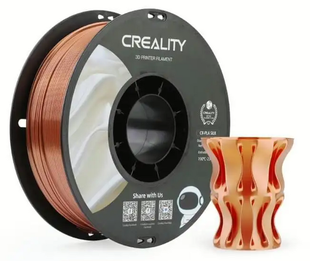 Creality Dual Silk PLA Filament Red Copper 1Kg